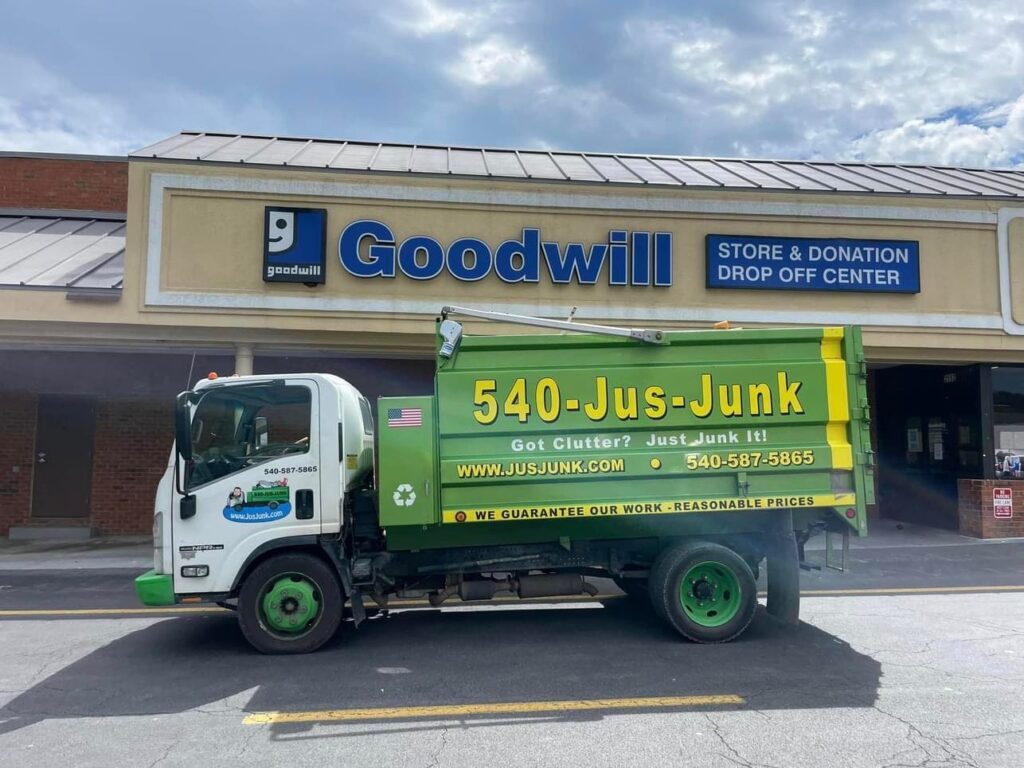 Donate and repurpose goodwill JusJunk removal